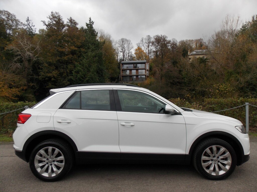 Volkswagen T-Roc 1.5 Tsi Evo Se YG18DYH White #6