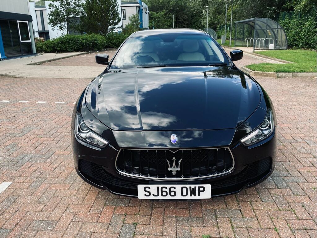 Maserati Ghibli Dv6 Black #4
