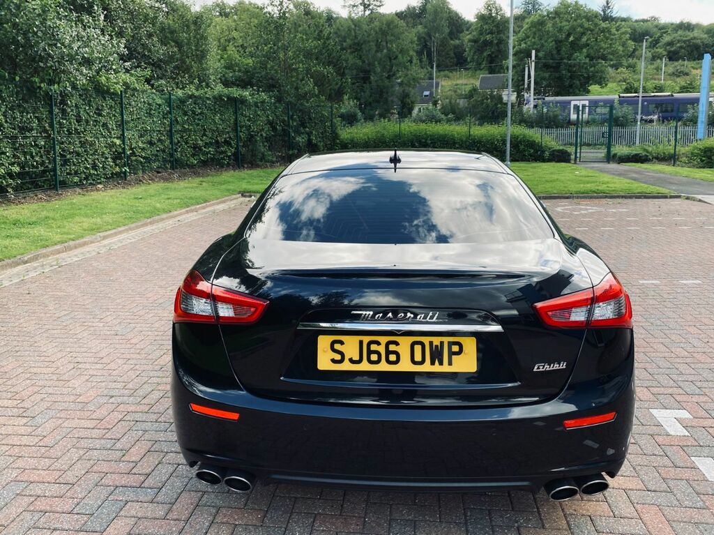Maserati Ghibli Dv6 Black #5
