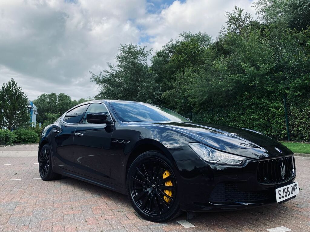 Maserati Ghibli Dv6 Black #3