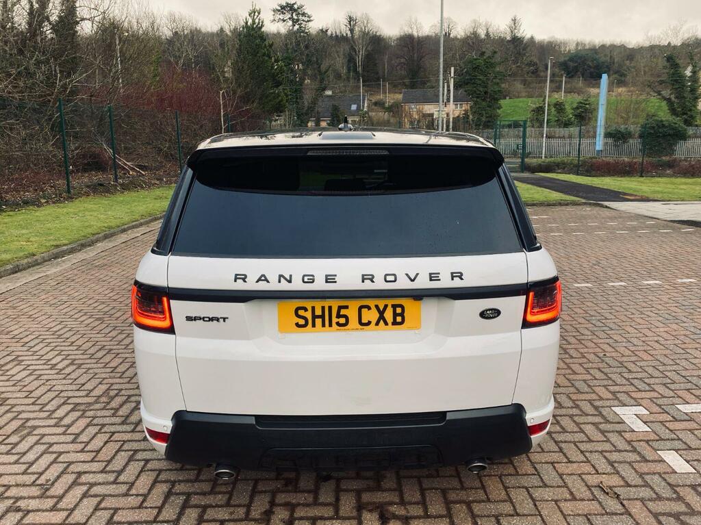 Land Rover Range Rover Sport 3.0 Sd V6 Hse Dynamic SH15CXB White #5