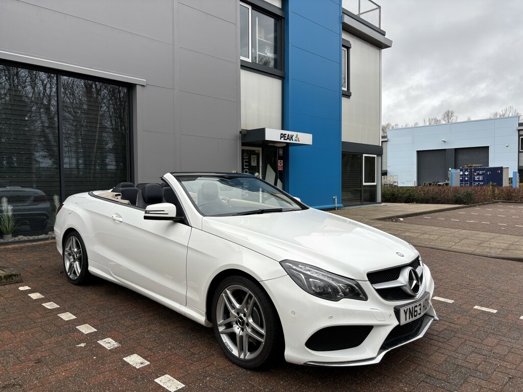 Mercedes-Benz E Class 2.1 E220d Amg Line Edition YN63HDV White #5