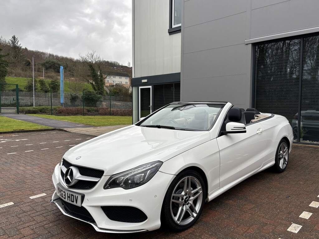 Mercedes-Benz E Class 2.1 E220d Amg Line Edition YN63HDV White #2
