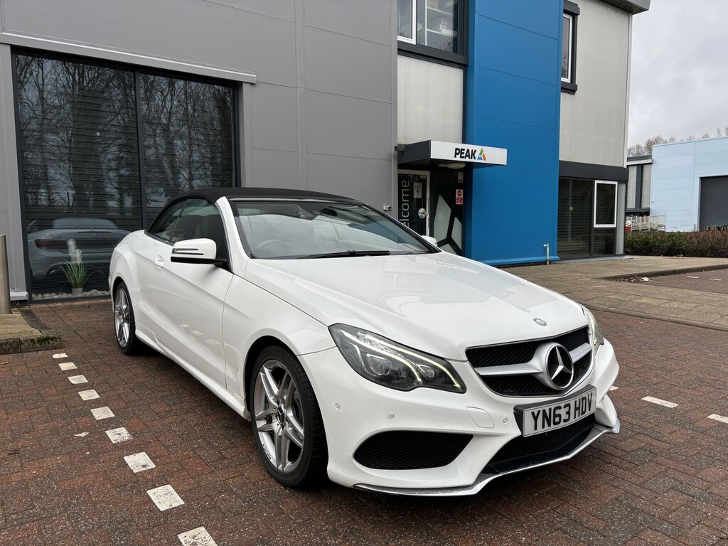 Mercedes-Benz E Class 2.1 E220d Amg Line Edition YN63HDV White #4