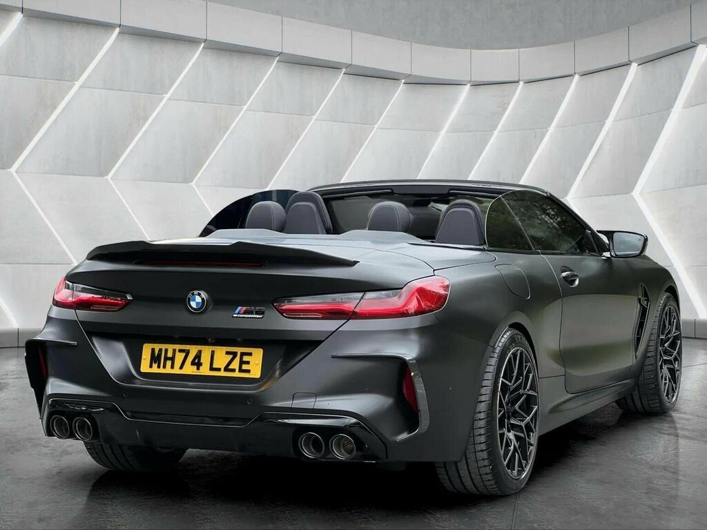 BMW M8 Convertible 4.4I V8 Competition Steptronic 4Wd Eur Black #6
