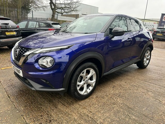Nissan Juke 1.0 Dig-t N-connecta Suv Dct Euro DS71MWP Blue #3