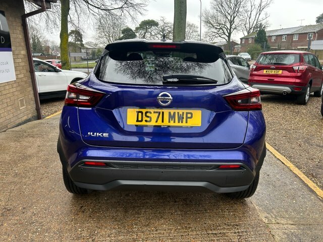 Nissan Juke 1.0 Dig-t N-connecta Suv Dct Euro DS71MWP Blue #5