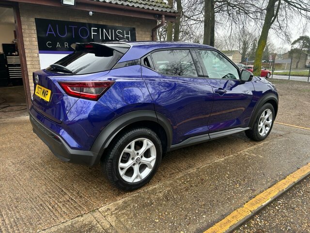 Nissan Juke 1.0 Dig-t N-connecta Suv Dct Euro DS71MWP Blue #6