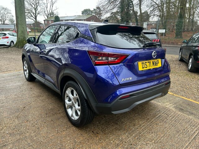 Nissan Juke 1.0 Dig-t N-connecta Suv Dct Euro DS71MWP Blue #4