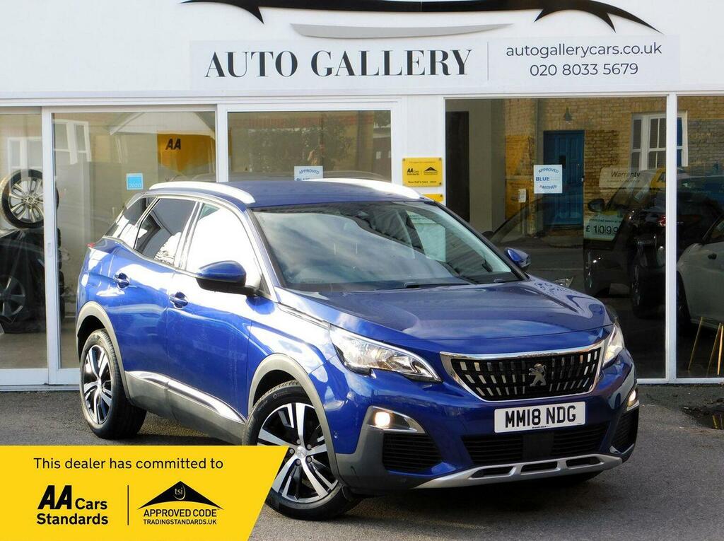 Peugeot 3008 Suv 1.2 Puretech Allure Eat Euro 6 Ss 2018 Blue