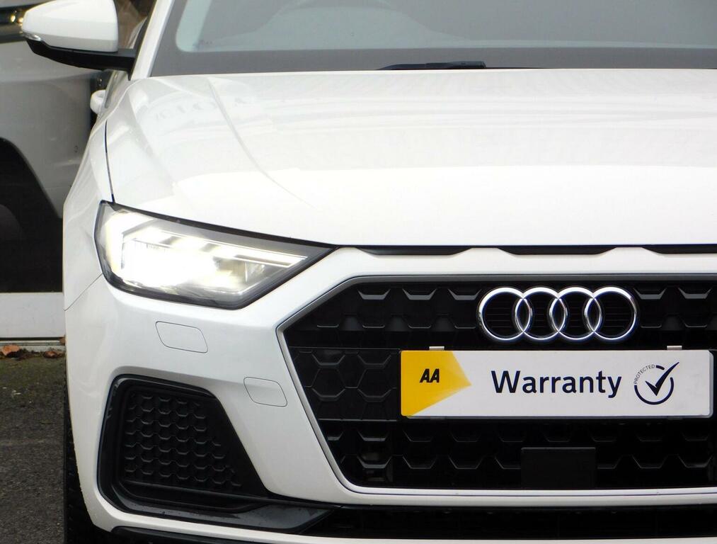 Audi A1 Hatchback 1.0 Tfsi 30 Sport Sportback Euro 6 Ss VK21YKO White #3
