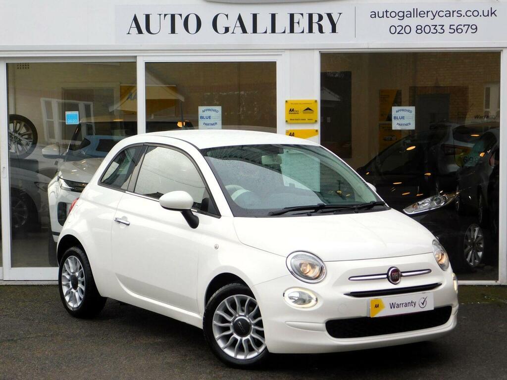 Fiat 500 Hatchback 1.2 Eco Pop Star Euro 6 Ss 2017 DX17SWY White #6