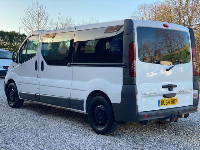 Vauxhall Vivaro 2900 Cdti Fwd L3 DU64RWX White #5