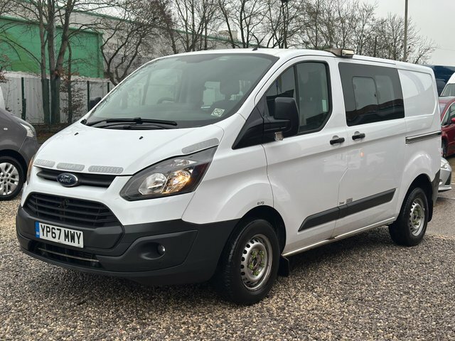 Ford Transit Custom Tdci 310 Combi Van YP67MWY White #2
