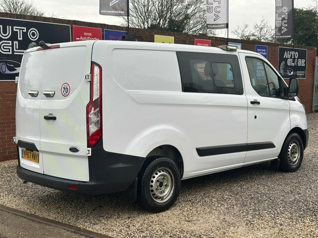 Ford Transit Custom Tdci 310 Combi Van YP67MWY White #3