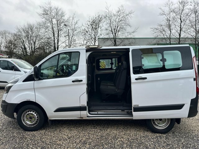 Ford Transit Custom Tdci 310 Combi Van YP67MWY White #5