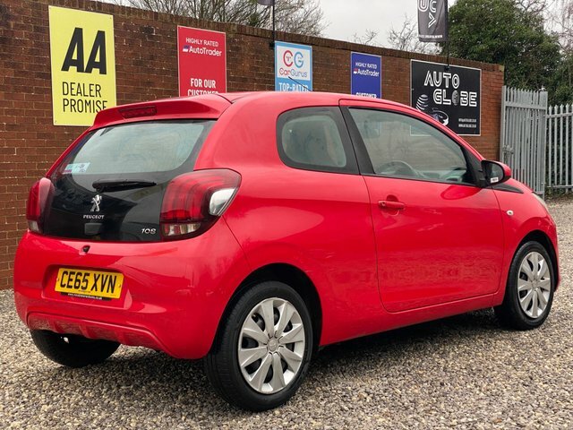 Peugeot 108 Active Euro 6 CE65XVN Red #4