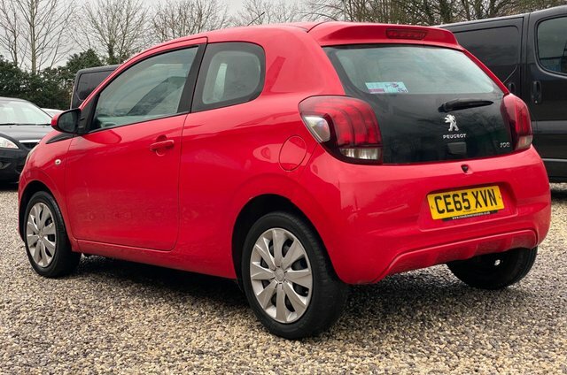 Peugeot 108 Active Euro 6 CE65XVN Red #3