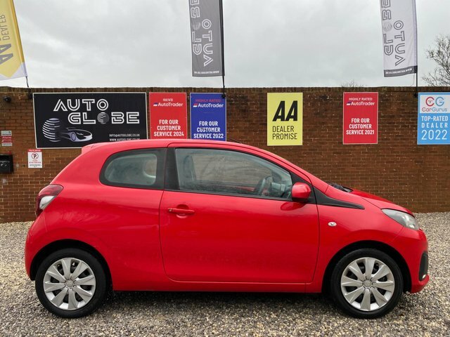 Peugeot 108 Active Euro 6 CE65XVN Red #5