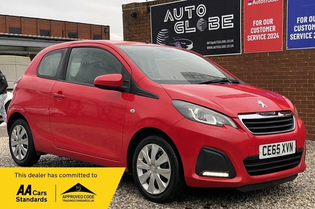 Peugeot 108 Active Euro 6 Red