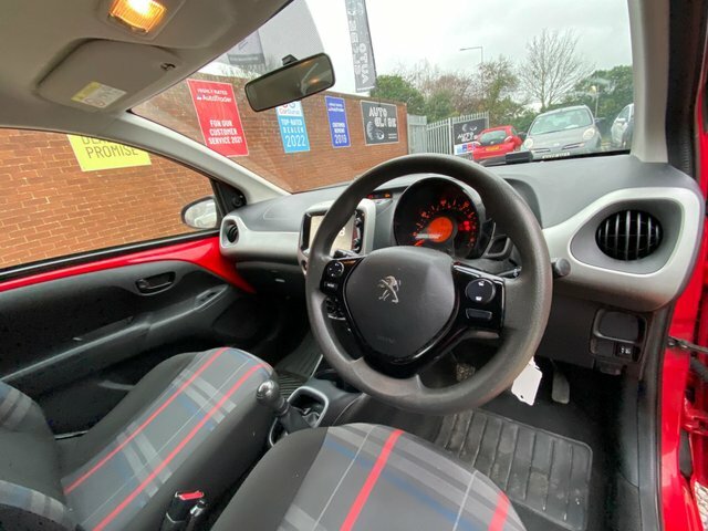 Peugeot 108 Active Euro 6 CE65XVN Red #6
