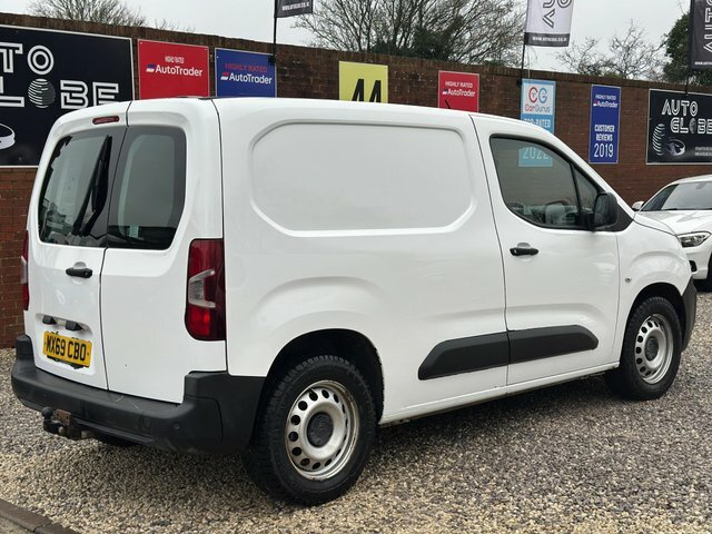 Citroen Berlingo Bluehdi 1000 Worker M MX69CBO White #4
