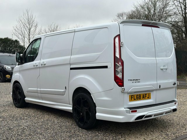 Ford Transit Custom 300 Ecoblue L1 H1 FL68AFJ White #3