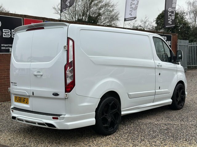 Ford Transit Custom 300 Ecoblue L1 H1 FL68AFJ White #4