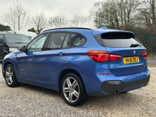 BMW X1 18D M Sport HK16DDJ Blue #4