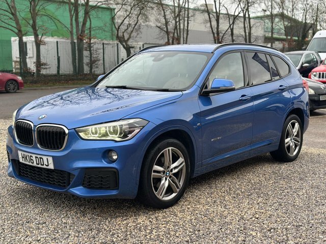 BMW X1 18D M Sport HK16DDJ Blue #2