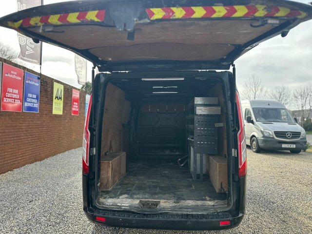 Ford Transit Custom 300 Ecoblue Limited CS68DRS Black #5