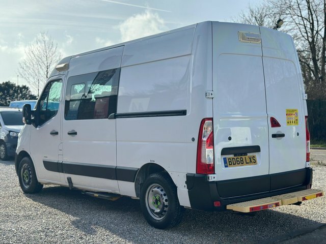Vauxhall Movano Cdti 3500 Fwd L2 BD68LXS White #4