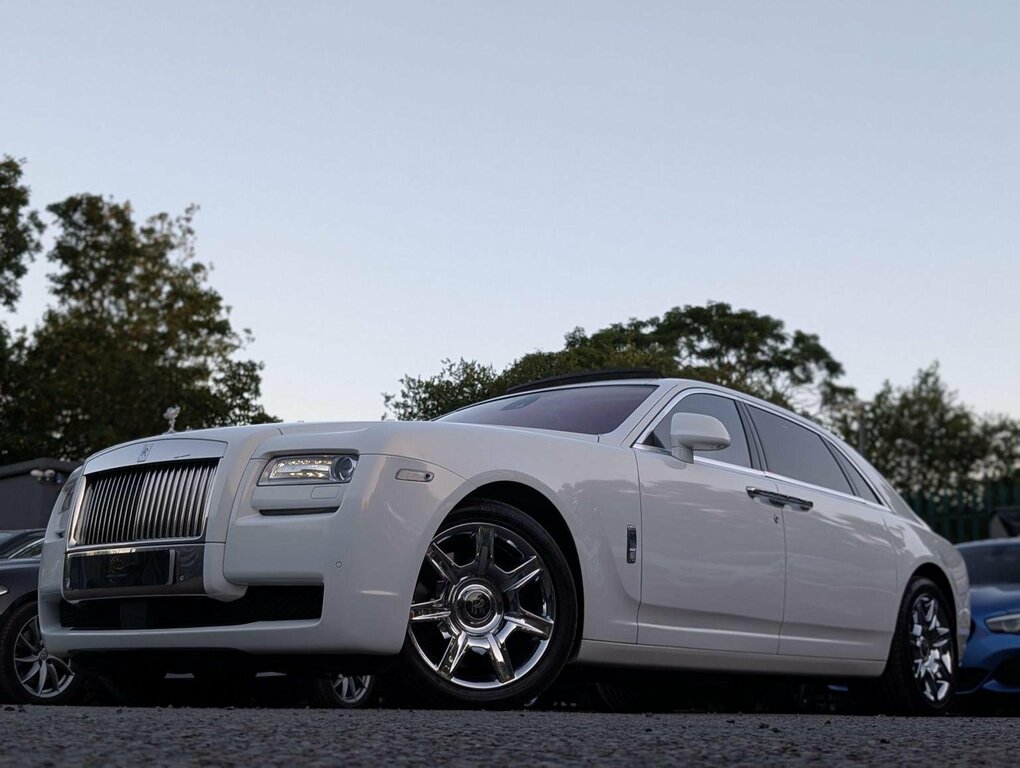Rolls-Royce Ghost Saloon 6.6 V12 Euro 5 201261 RR61BOS White #5