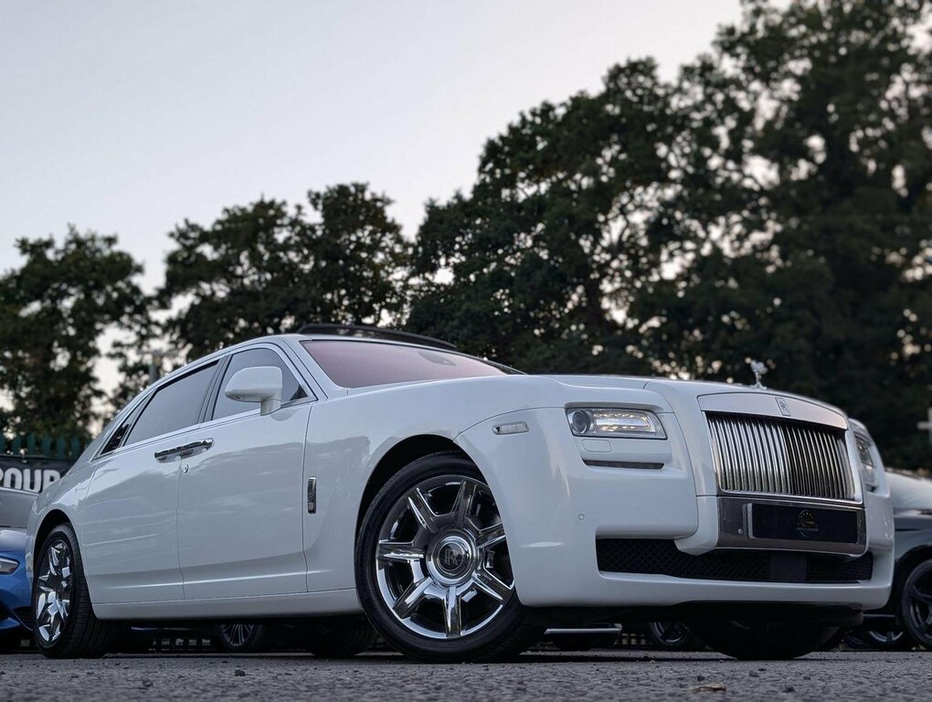 Rolls-Royce Ghost Saloon 6.6 V12 Euro 5 201261 RR61BOS White #3