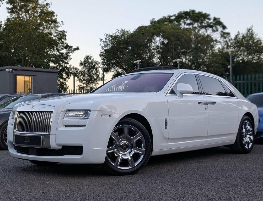 Rolls-Royce Ghost Saloon 6.6 V12 Euro 5 201261 RR61BOS White #4