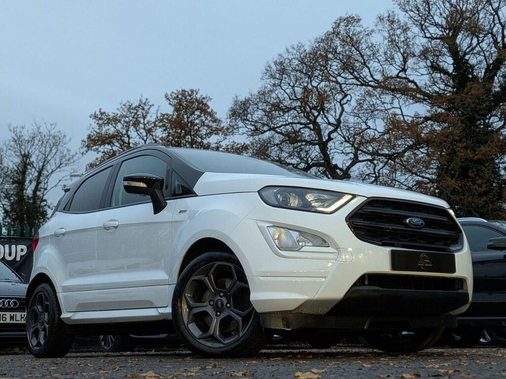 Ford Ecosport Suv 1.0T Ecoboost St-line Euro 6 Ss 2 GX69FJV White #3