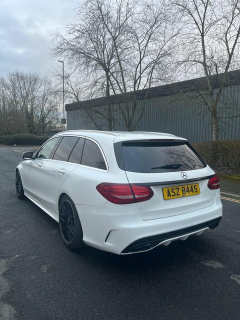 Mercedes-Benz C Class 2.1 C220 Bluetec White #2