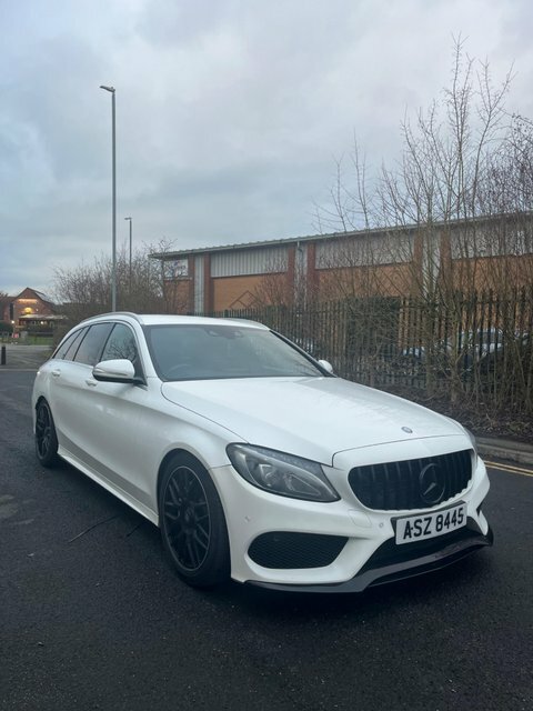Mercedes-Benz C Class 2.1 C220 Bluetec White #5