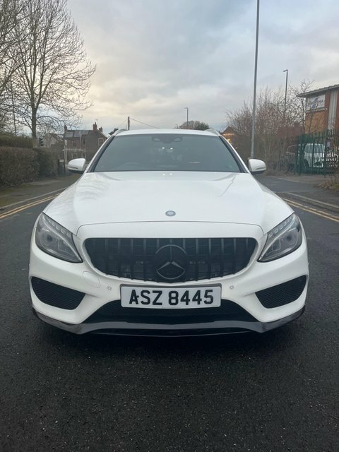 Mercedes-Benz C Class 2.1 C220 Bluetec White #6