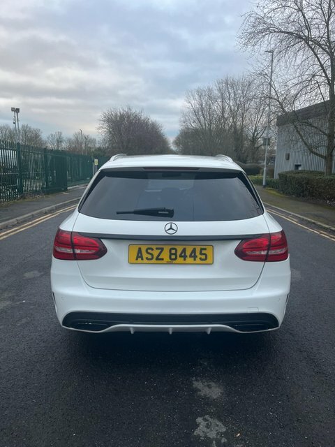Mercedes-Benz C Class 2.1 C220 Bluetec White #3