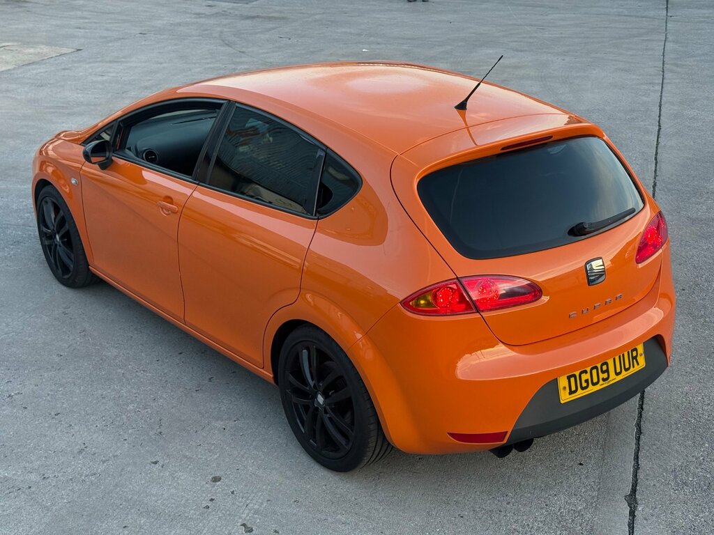 Seat Leon 2.0 Tfsi Cupra Hatchback Euro 4 DG09UUR Orange #6