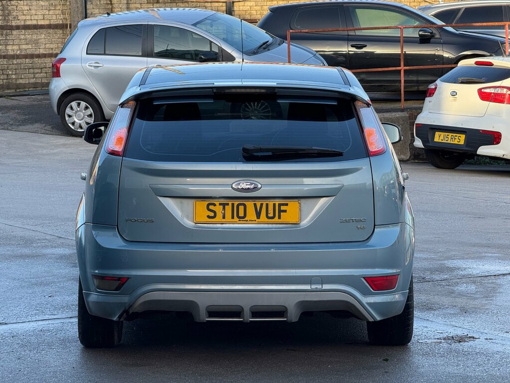 Ford Focus 1.8 Zetec S Hatchback 167 Gkm, ST10VUF Blue #4