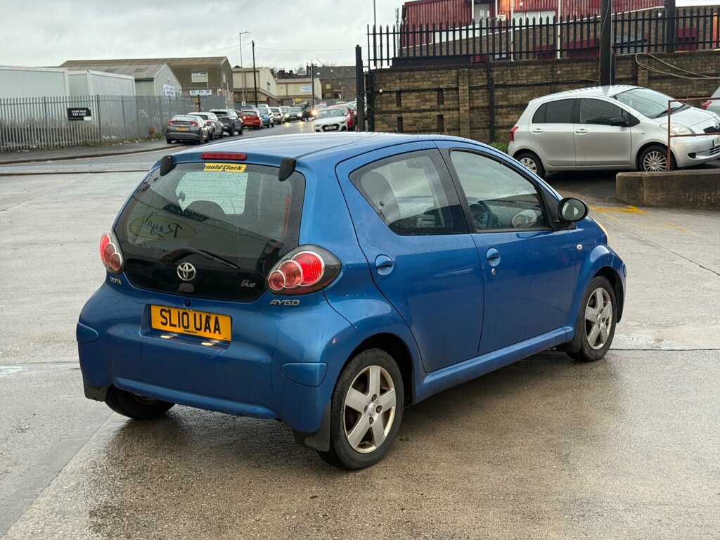 Toyota Aygo 1.0 Vvt-i Blue Hatchback Euro 4 Blue #3