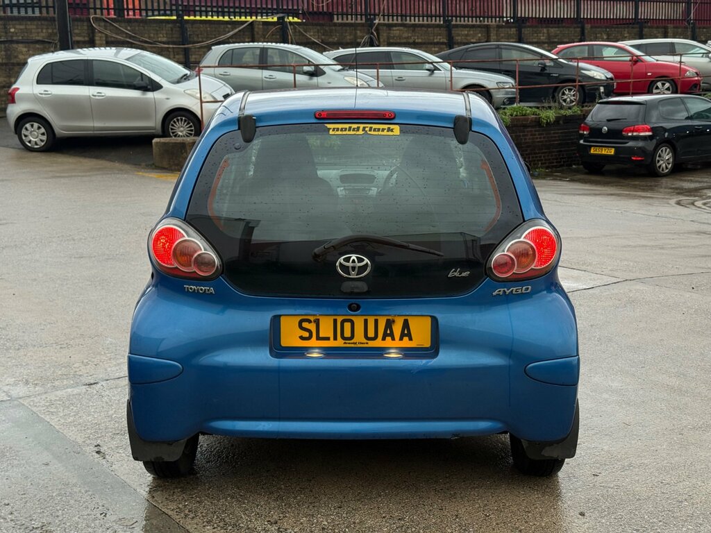 Toyota Aygo 1.0 Vvt-i Blue Hatchback Euro 4 Blue #4
