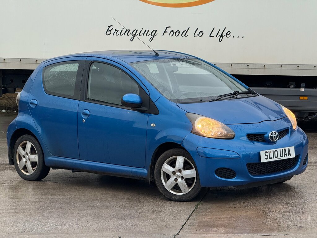 Toyota Aygo 1.0 Vvt-i Blue Hatchback Euro 4 Blue