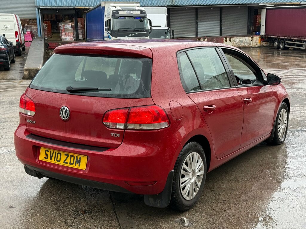 Volkswagen Golf 1.6 Tdi S Hatchback Euro 5 105 SV10ZDM Red #6