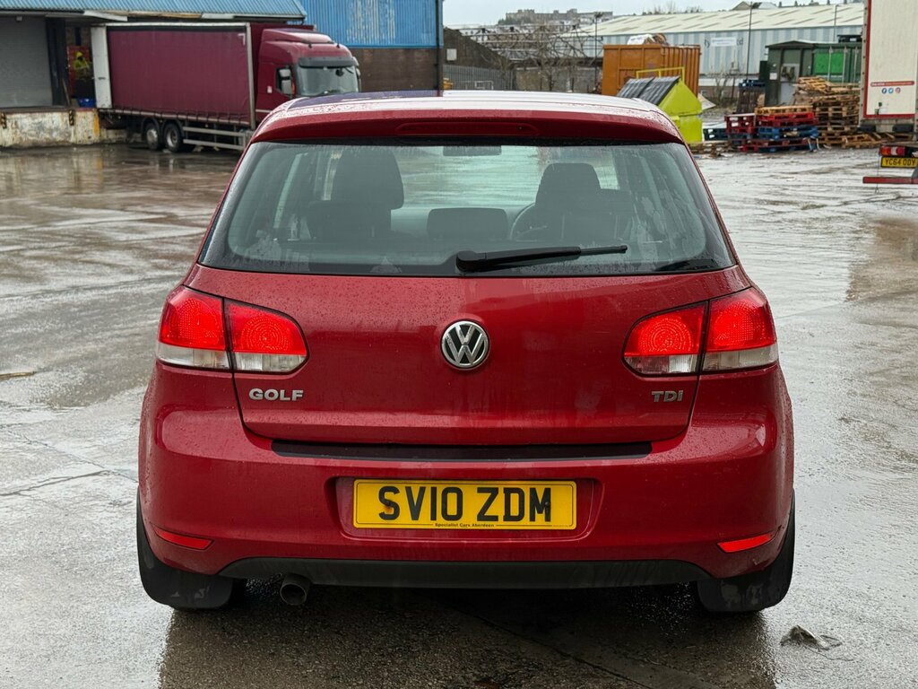 Volkswagen Golf 1.6 Tdi S Hatchback Euro 5 105 SV10ZDM Red #4