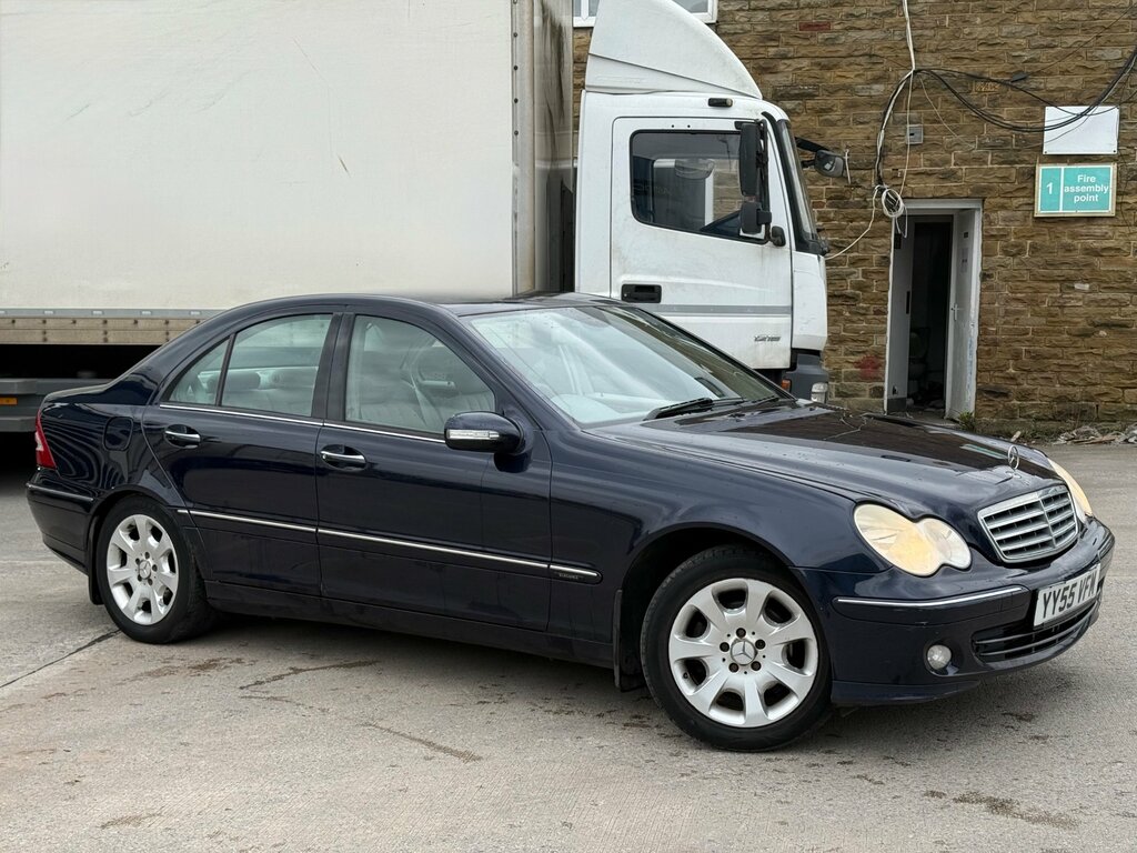 Mercedes-Benz C Class 1.8 C180 Kompressor Elegance Se Saloon Blue