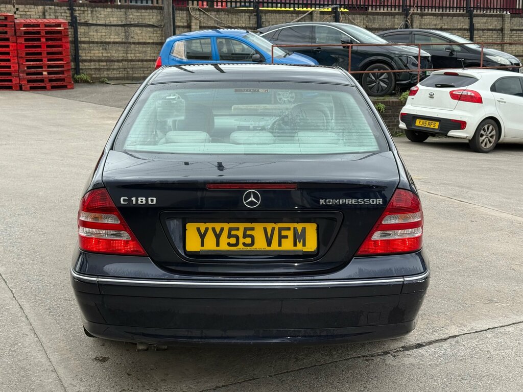 Mercedes-Benz C Class 1.8 C180 Kompressor Elegance Se Saloon Blue #4