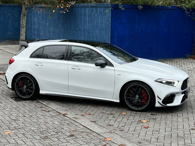 Mercedes-Benz A Class 2.0 Amg A 45 S 4Maticplus Plus 416 Bhp White #4